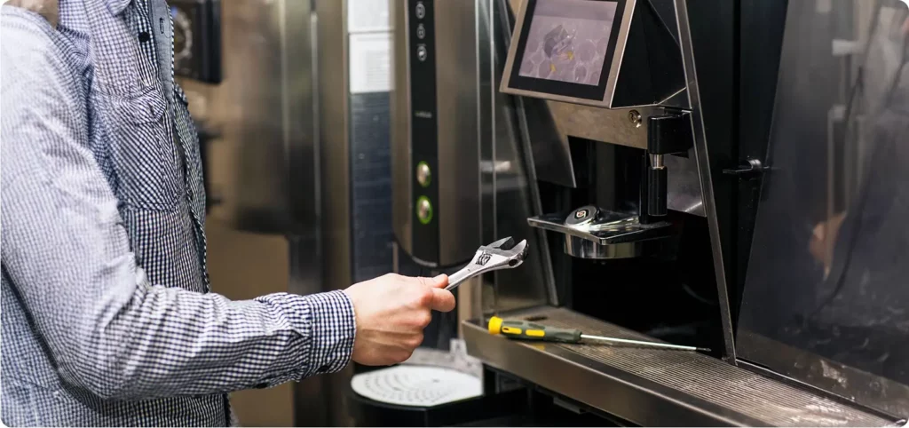 AI in the restaurant industry can be used to monitor appliances and keep up with preventative maintenance ahead of costly repairs.
